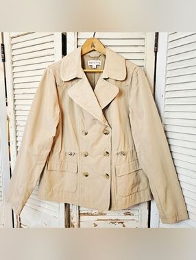 Merona Double Breasted Water Resistant Blazer L